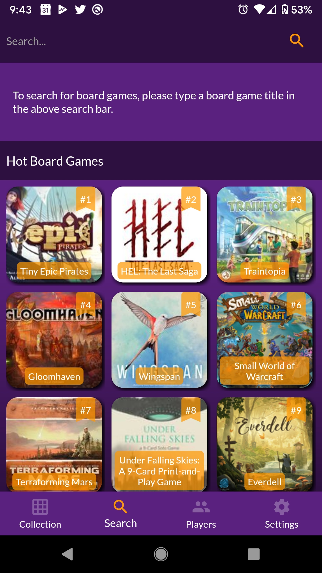 Android board games